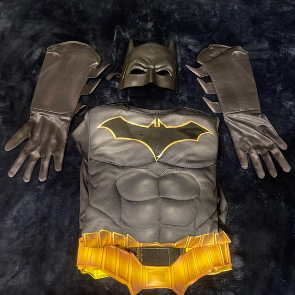 Rubies DC BATMAN Muscle Child Costume Size S - Picture 7 of 16